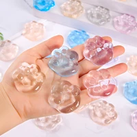 Kawaii Cat Paws Sticky Squeeze Toys Soft Realistic Quick Rebound Jelly Mini Cat Paws Transparent Squeeze Toys Kids Adult Gifts 1