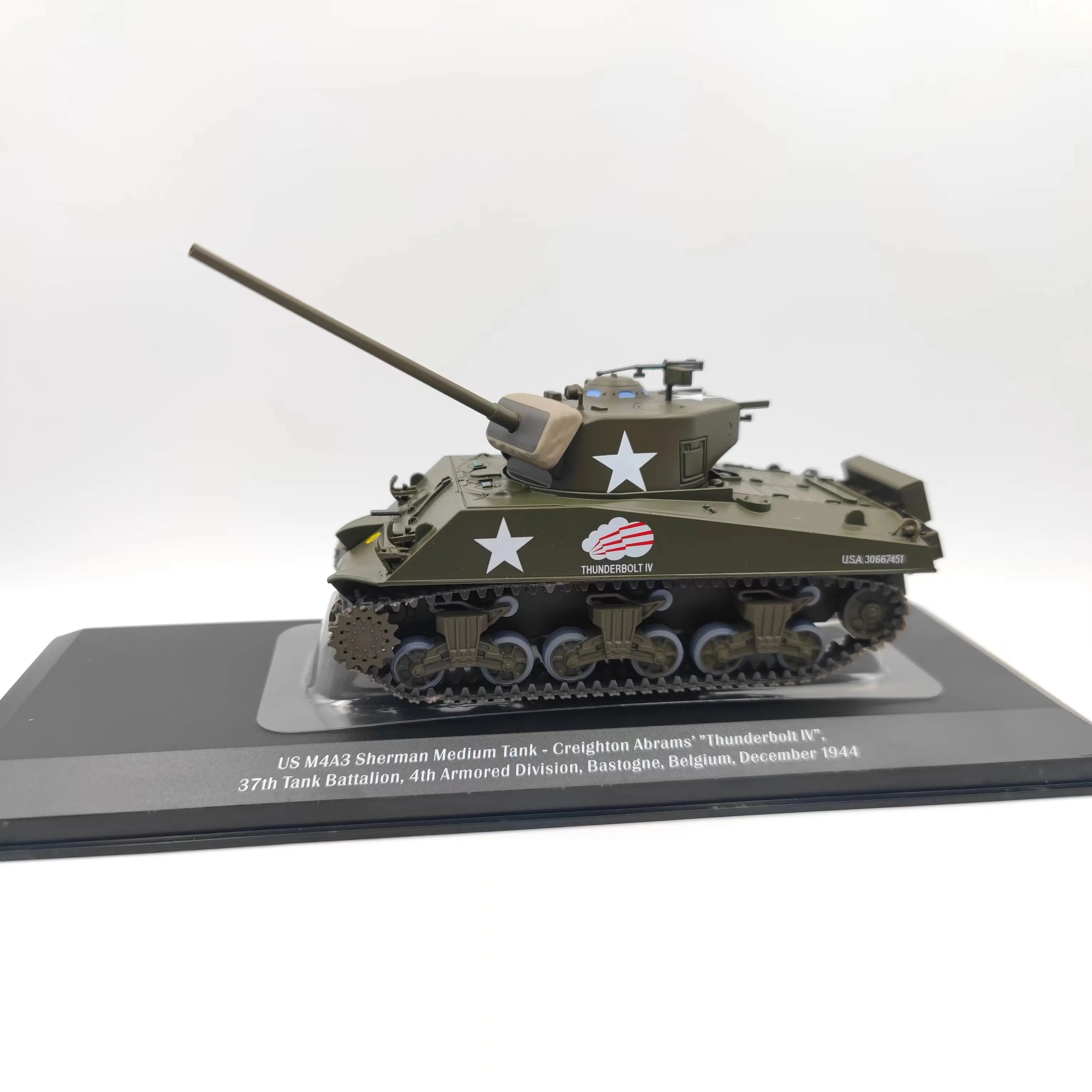 

Литье под давлением масштаб 1:43 США M4A3 Sherman Вторая мировая война средняя 1944 Танк бронированный автомобиль сплав военный боевой гусеничный Танк модель