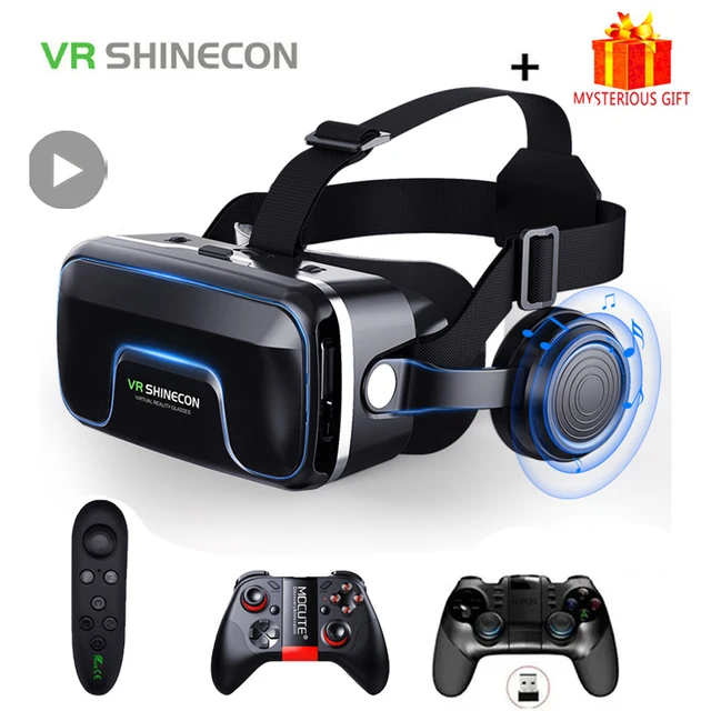 VR Shinecon 10.0 Casque Helmet 3D Glasses Virtual