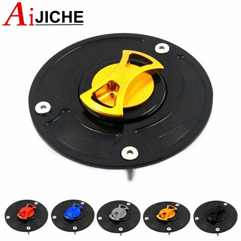 

Motorcycle CNC Aluminum Fuel Tank Cap Gas Oil Tank Cover Petrol Cover Fit For SV650 SV650S SV1000 SV1000S GSX1300R Hayabusa