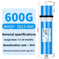 ตัวกรองเครื่องกรองน้ํา 7 ชิ้นเข้ากันได้กับการเปลี่ยนไส้กรอง RO-600G 4