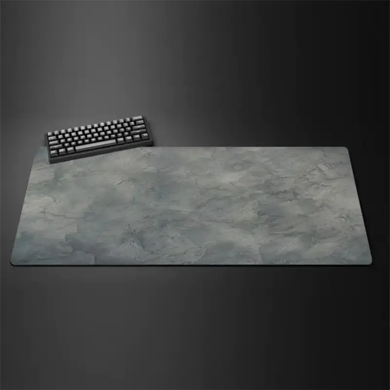 Gray mouse pad Large/Small overlocked mousepad xxl desktop keyboard table pad gray series game desk mat computer accessories - Image 8