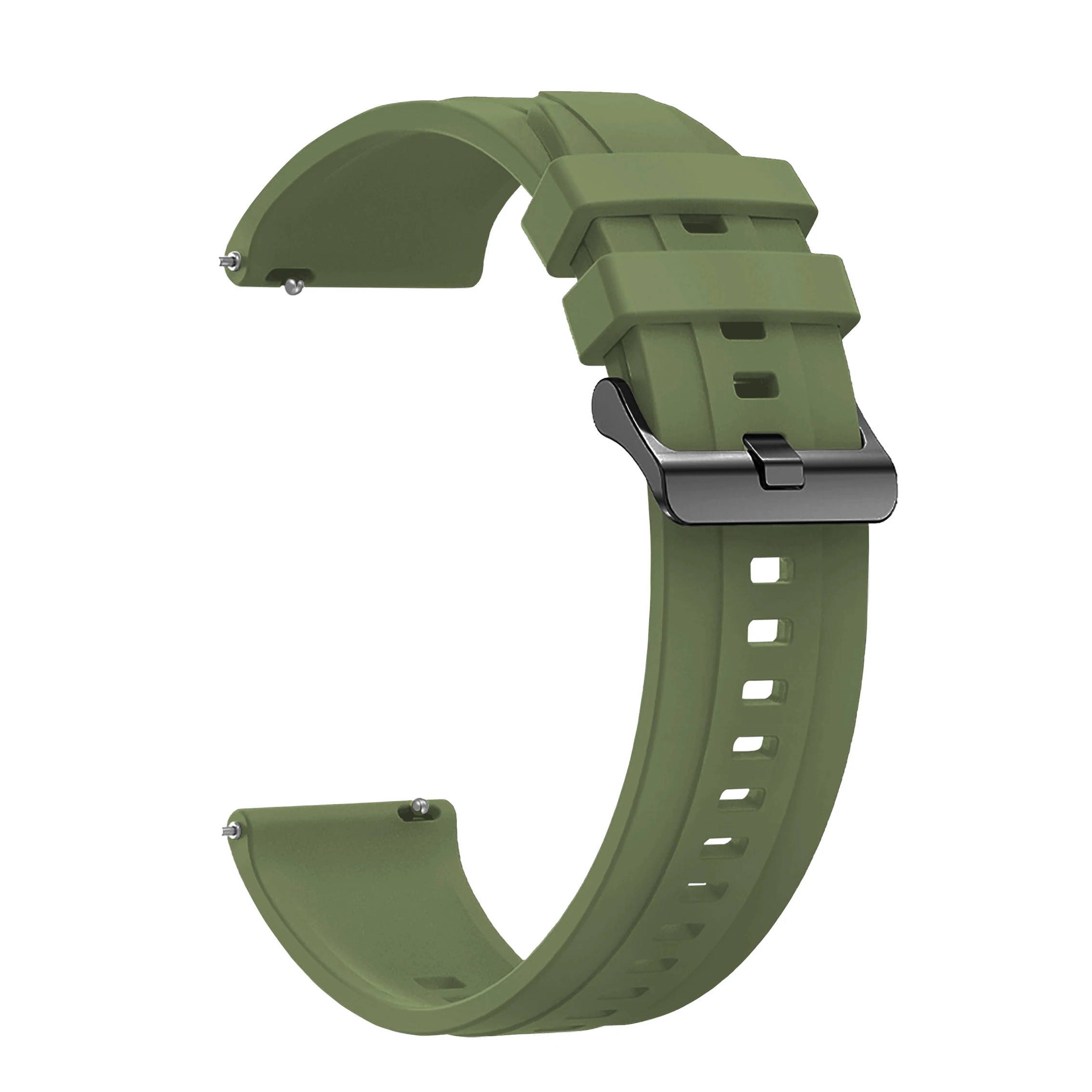 Official Sport Breathable Silicone Watch Band – Premium 22mm Strap