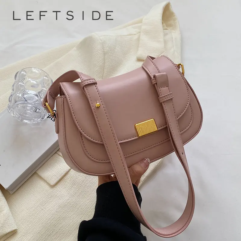 LEFTSIDE Flap Crossbody Bags for Women 2023 Spring Latest Trend