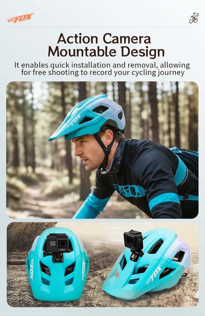 BATFOX Fahrradhelm, verstellbarer Kopfumfang, zertifiziert von CE/EN1078, Damen und Herren, Rennrad, MTB, Fahrradhelme, Radfahren, Sportausrüstung – Detail 11