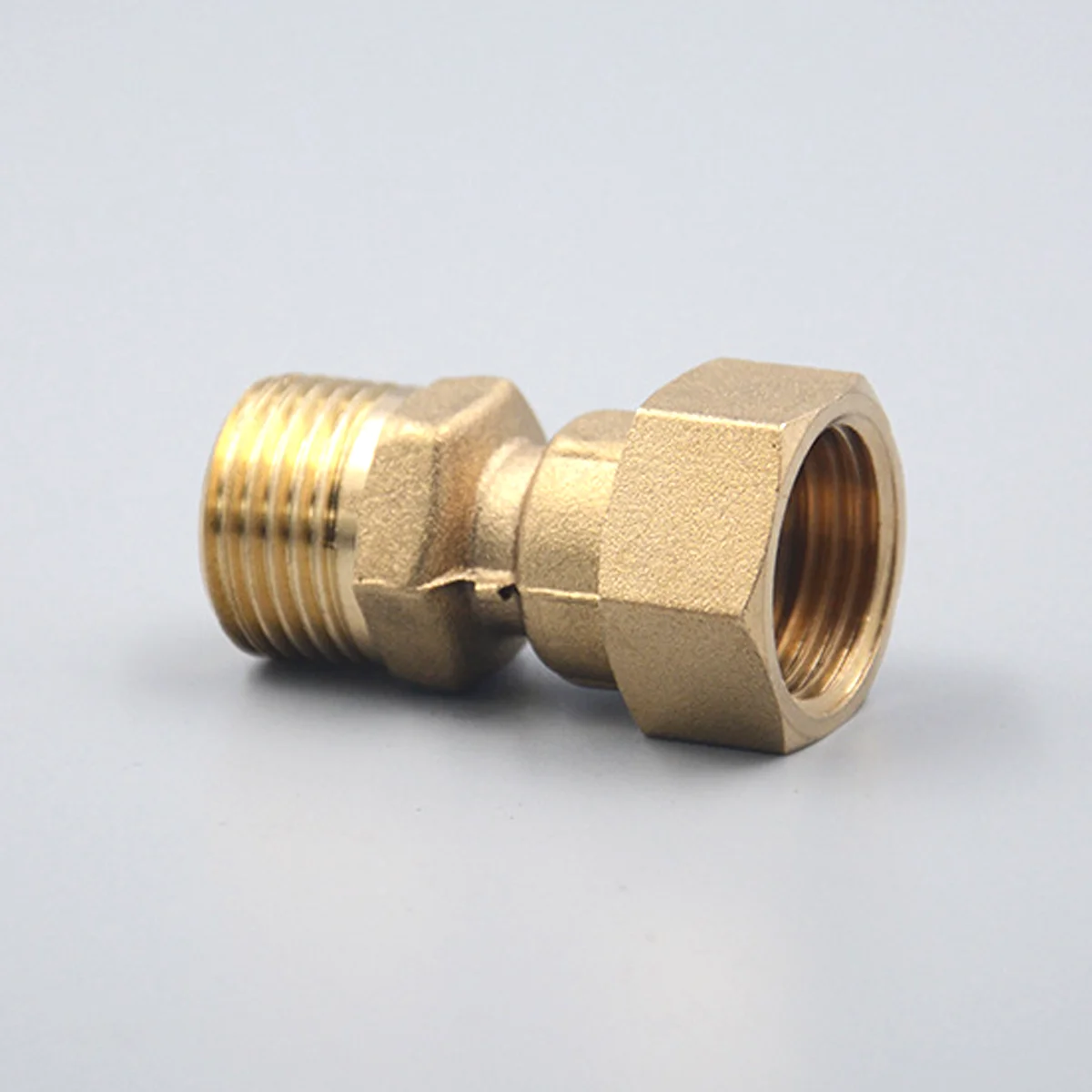 One piece antique copper color all copper internal and external joints, direct extension extension joints straight through thick