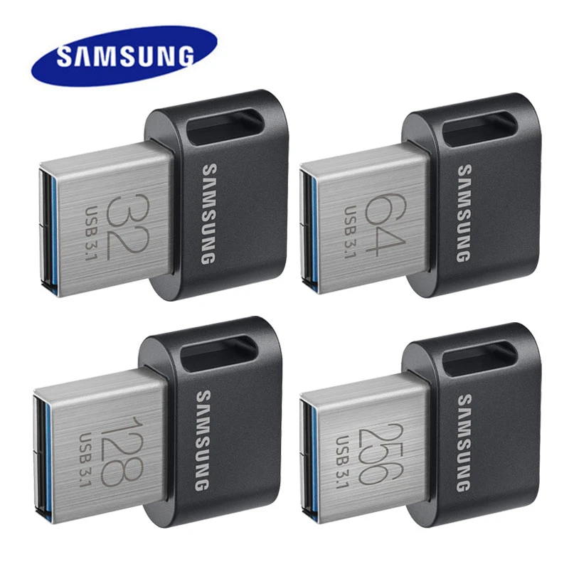 Samsung Fitplus Usb 3.1 Usb Flash Drive 64gb 300mb/s Pendrive Mini Usb Memory Stick 256gb 400mb/s Pen Drive - Usb Flash -