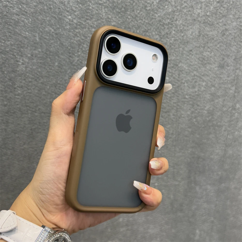 Enhanced Camera Control Button Case - Slim Matte Translucent Shockproof Cover