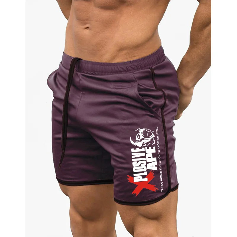 Zomer Hardloopshorts Heren Sport Jogging Fitness Shorts Snel Droog Heren Gym Shorts Sport Sportscholen Korte Broek men running shorts