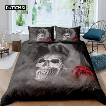 Skull Bedding Set for skull lover