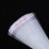 TETP 200pcs/Lot Long Clear Self Adhesive Bags Necklace Accessories Gift Packaging Storage Dustproof Cellophane OPP Plastic 2