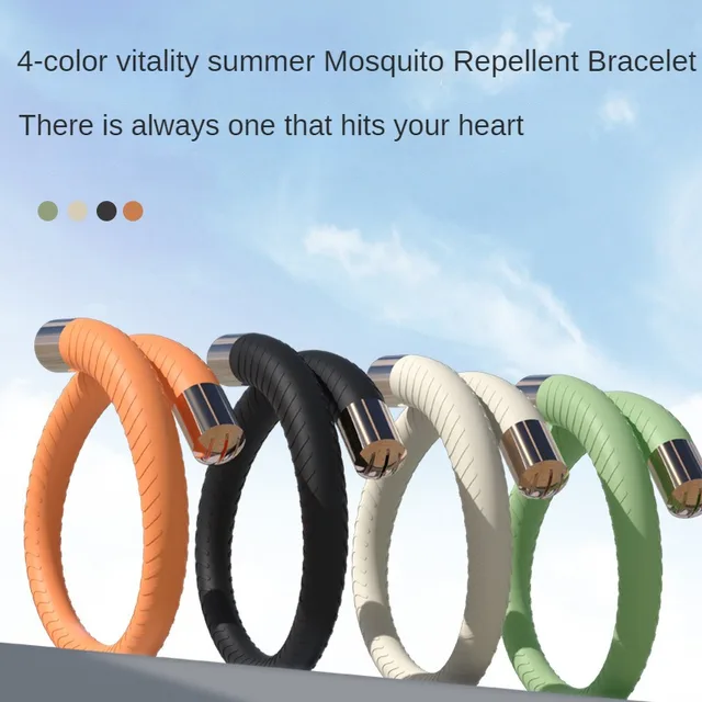 Karötő Hordozása Kültéri Harapásgátló Rovarriasztó Óra Állítható Biztonsági Csuklószíj 8 Darab/12 Darab Pvc Újrafelhasználható