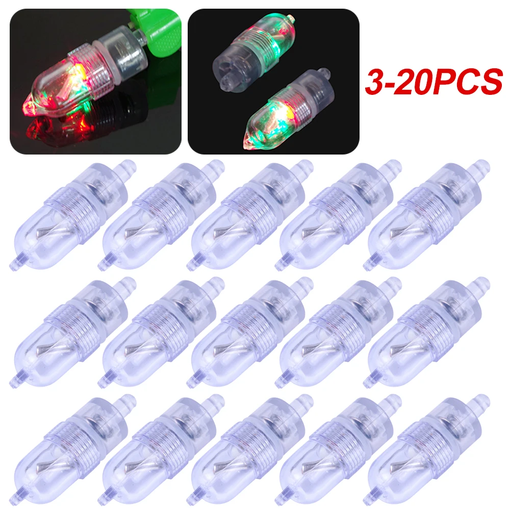 LED Night Fishing Rod Tip Light Smart Sensor Bite Alarm Lamp