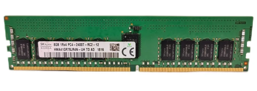 Hynix DDR4 8GB 2400T PC4 2400MHz ECC REG RDIMM 1RX4 RAM Server
