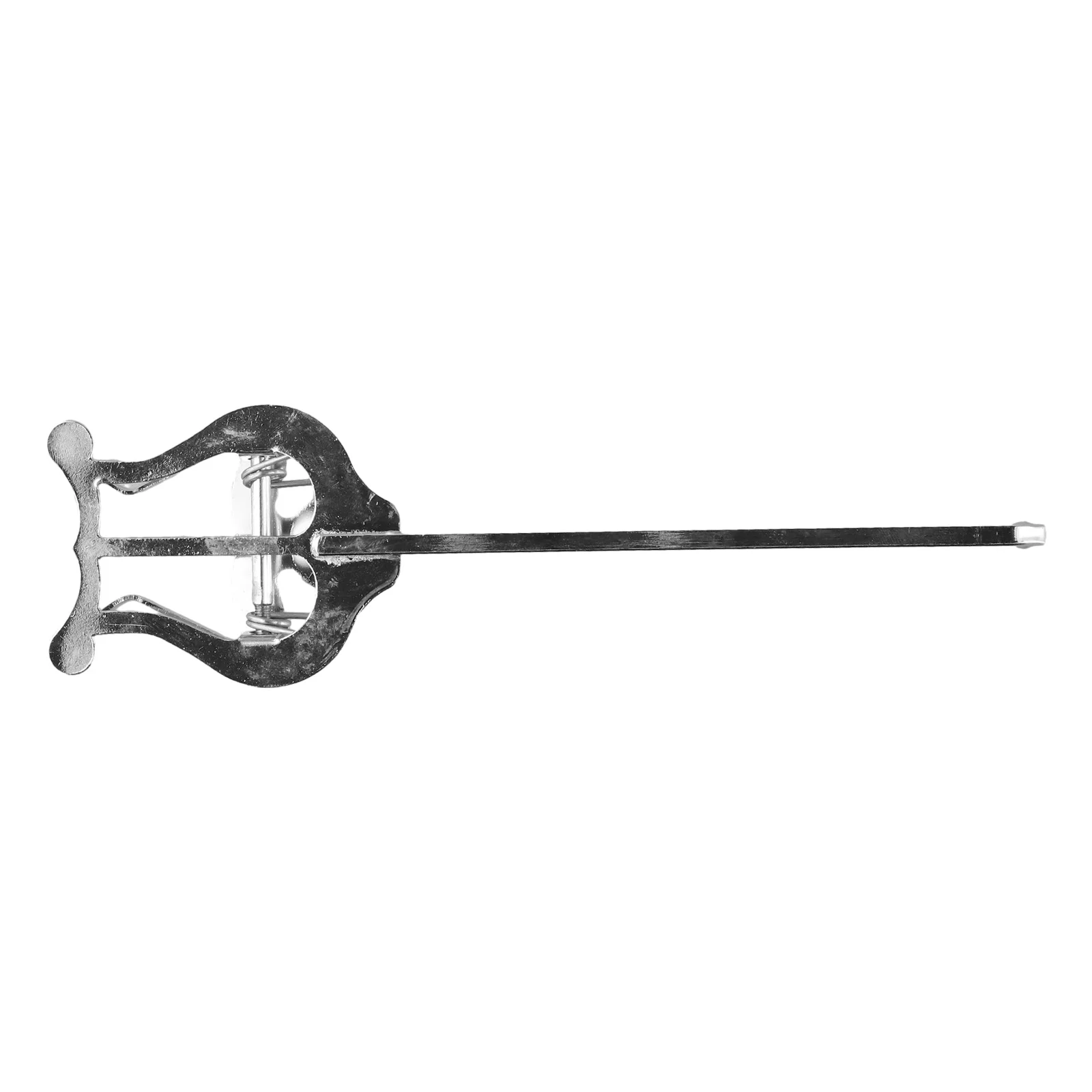 Portable metal trumpet marching lyre clamp on stand lightweight sheet music clip for beginners also suitable gifts sheet music holder