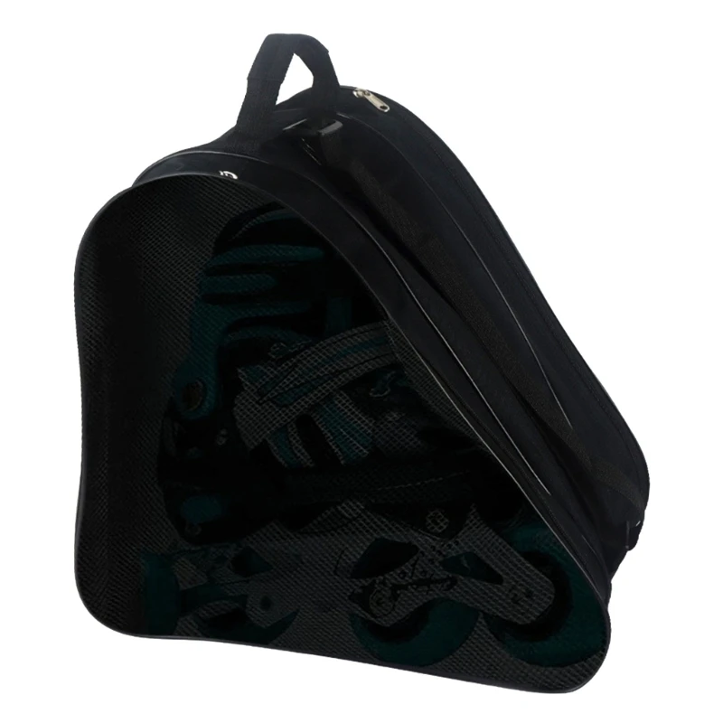 

Skating Shoes Storage Bag, Ice Skate Bags with Adjustable Strap, Oxford Cloth Roller Skate Carry Bag for Adults and Kids