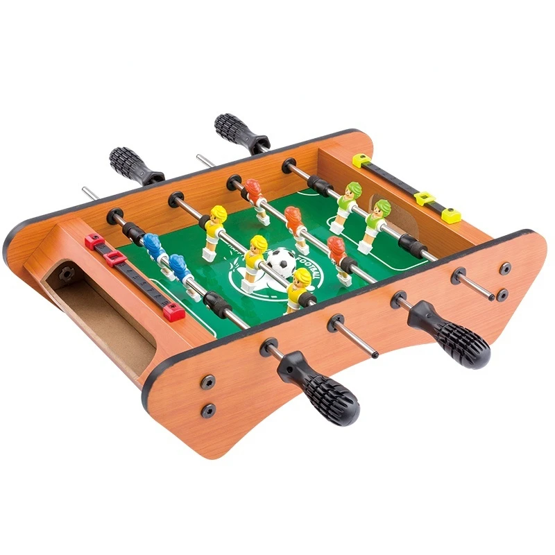 Kids 4 Bar Table Soccer Ball Fussball Indoor Game Foosball Game