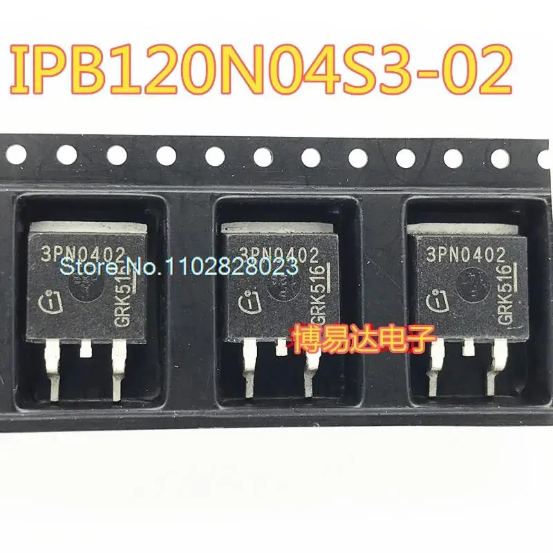 

(20 шт./лот) 3PN0402 IPB120N04S3-02 MOS TO-263 Original, в наличии. Power IC