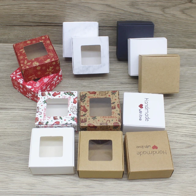 50pcs/lot White Handmade Soap Packaging Box With Design Wrapper Wedding  Gifts For Guests Your Logo Packaging For Homemade Soap - Gift Boxes & Bags  - AliExpress