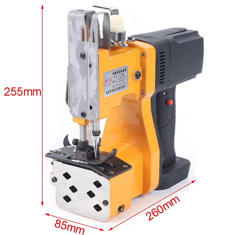 Bag Closer Sewing Machine Industrial Bag Closing Machine Handheld Bag Portable Electric Bag Stitching Closer with Charger 4