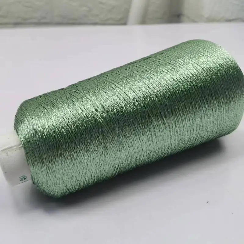 250g 2000Meter Mulberry Silk Yarn For Hand Knitting Mercerized Yarn To Embroidery Machine Knitting Line 8# Lace Yarn To Crochet