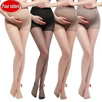 Summer Women Thin Socks Pregnant Maternity Pantyhose Pregnancy Leg Pants High Elastic Hosiery 1