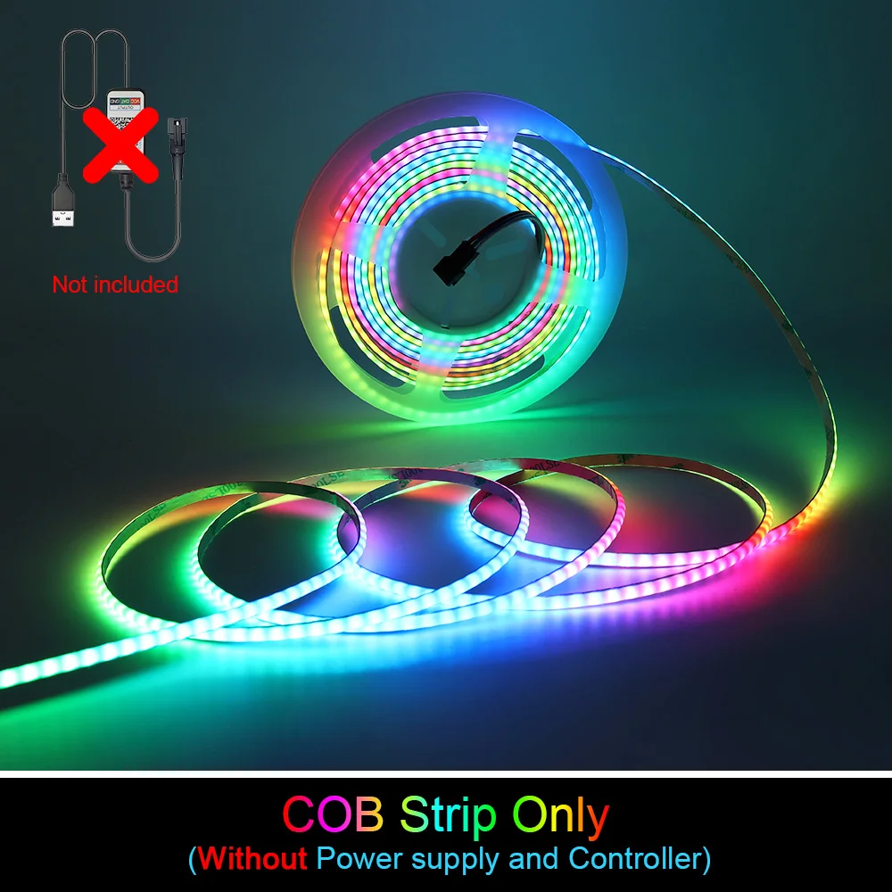 ตัวเลือกสินค้า USB Powered RGB LED Strip 240 LEDs ควบคุม RGB แบบละเอียด 3 มม.