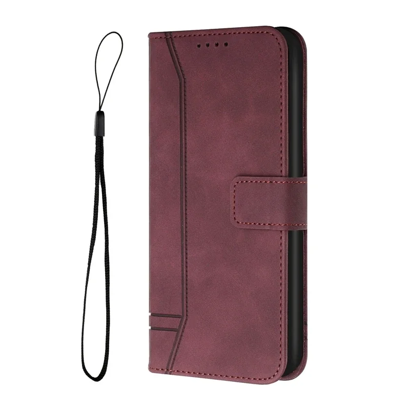 Luxury Leather Flip Wallet Cover