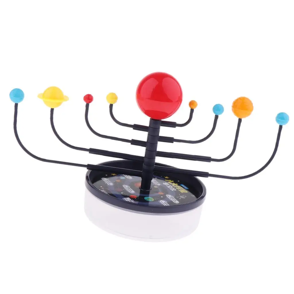 시뮬레이션 태양계 모델 키트 DIY 천문 과학 행성 장난감 어린이를 위한 인터랙티브