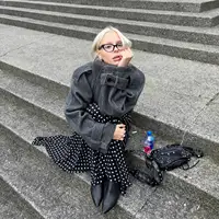 Fashion Casual Solid Loose Jackets Women Full Sleeve Single Breasted Stand Collar Short Coats 2025 NEW Autumn Lady Outwears 3