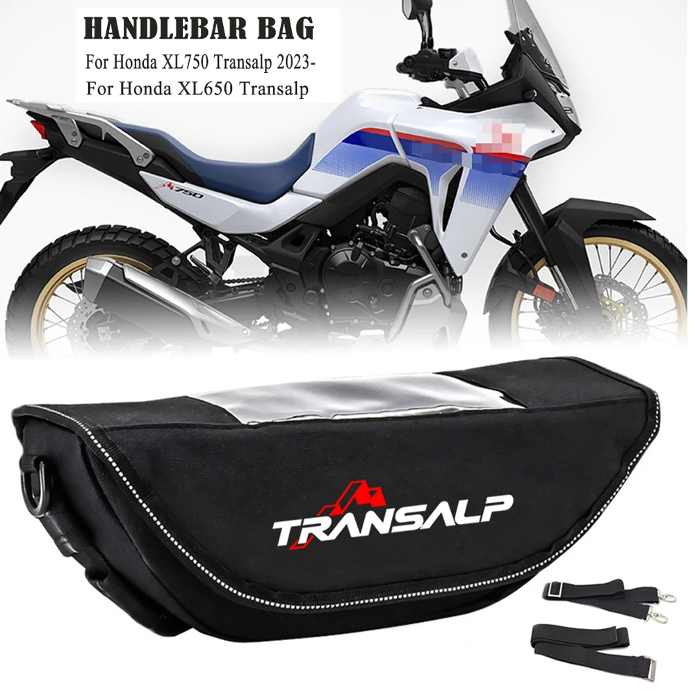 

For Honda XL750 Transalp 2023- XL650 XL 750 650 Motorcycle Accessories Waterproof Bag Storage Handlebar bag Travel Tool Bag