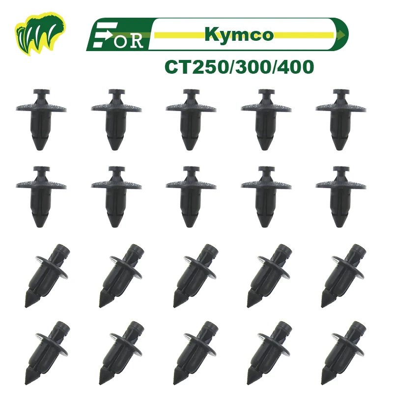 

20 шт., пластиковые винты для мотоцикла kymco CT250/300/400