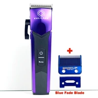 KULILANG R77F Professional Electric LCD Display Hair Clipper FADE+DLC Coated Blade High Power 7200RPM Quality Trimmer Barbers 1