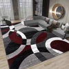 Modern Geometric Carpet for Living Room Home Decoration Soft Flannel Sofa Table Large Area Rugs Bedroom Bedside Floor Mat Tapete 5
