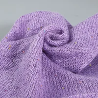 50g Lace  Mohair Yarn with Sequins  Crochet Knitting Yarn with Lurex Fashion Baby Soft Sweater Shawl Needlework Yarns with Loops 6