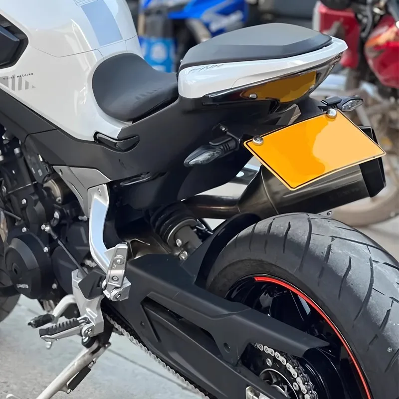 CFMOTO 800nk NK800 2023 2024 오토바이 미등 번호판 홀더 브래킷 깔끔한 펜더 제거기 테일 신호 램프 플레이트