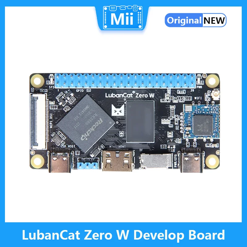 

LubanCat Zero W Development Board RK3566 AI for Image Processing With Dual-band WIFI+BT4.2