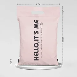 Eco-Friendly Biodegradable Poly Mailers - 50-Pack Compostable Self-Sealing Shipping Bags (32x40x6x5 50pcs)