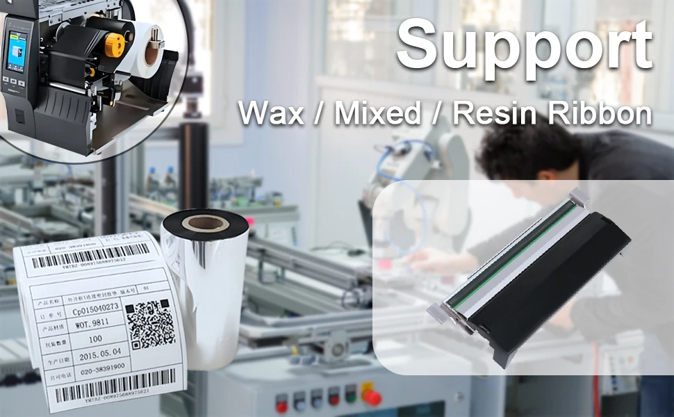 Description Picture 5 of itemNew Thermal Printhead For ZT411 ZT410 Label Printer 203DPI Barcode Print Head