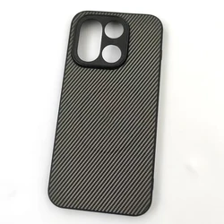 Luxury Ultra - Thin Carbon Fiber Pattern Matte Case with MagSafe Compatibility - Shockproof and Soft Cover - Oneplus Nord3 (Grey)