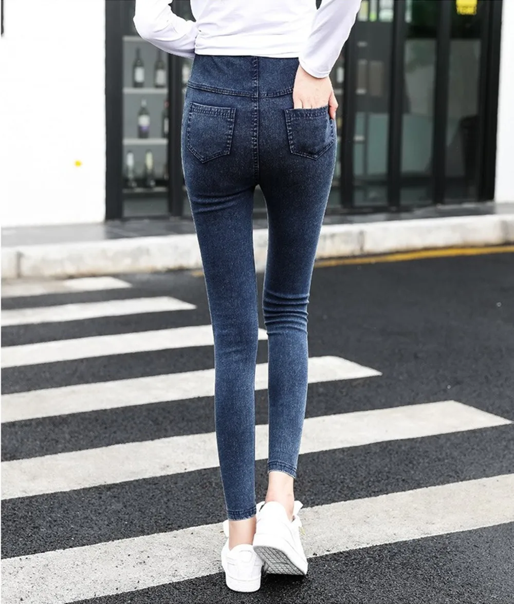 Jeans Women Pregnancy Maternity Clothing Black Pants For Pregnant Women Nursing Trousers Denim