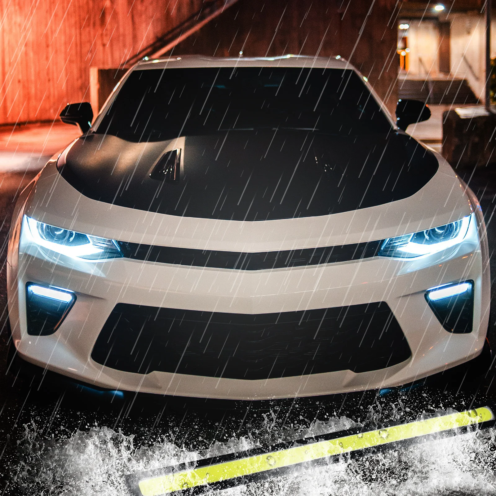 2x LED DRL Ʈ Ʈ ְ   ŰƮ, COB ڵ  Ȱ, 12V ڵ  ,  ڵ ׼