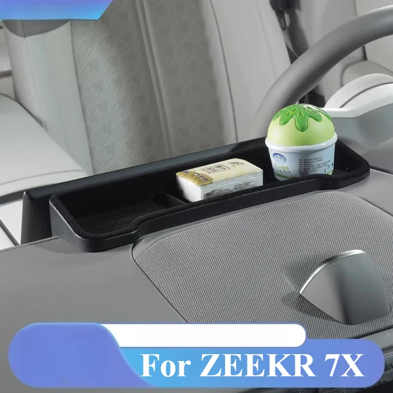 ZEEKR 7X용 스크린 뒤 수납함 정리함 ETC 중앙 제어 박스 대시보드 내부 개조 액세서리