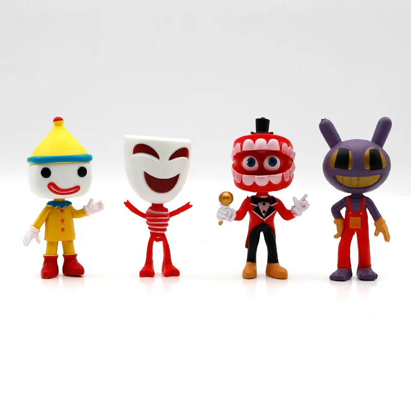8Pcs/Set Anime Amazing Digital Circus box Action Figure Toys