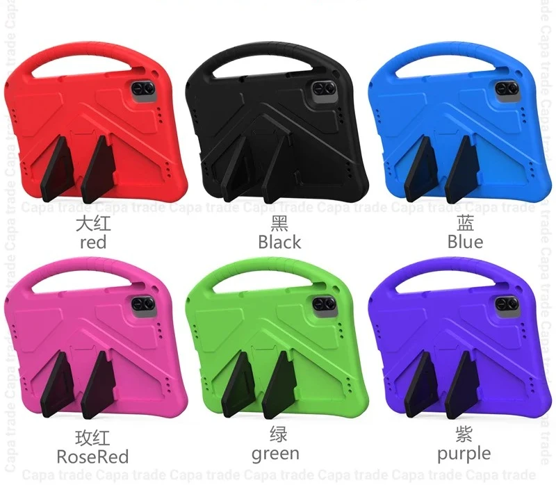Kids Portable Shockproof Tablet Case with Kickstand, EVA Foam 11 Cover