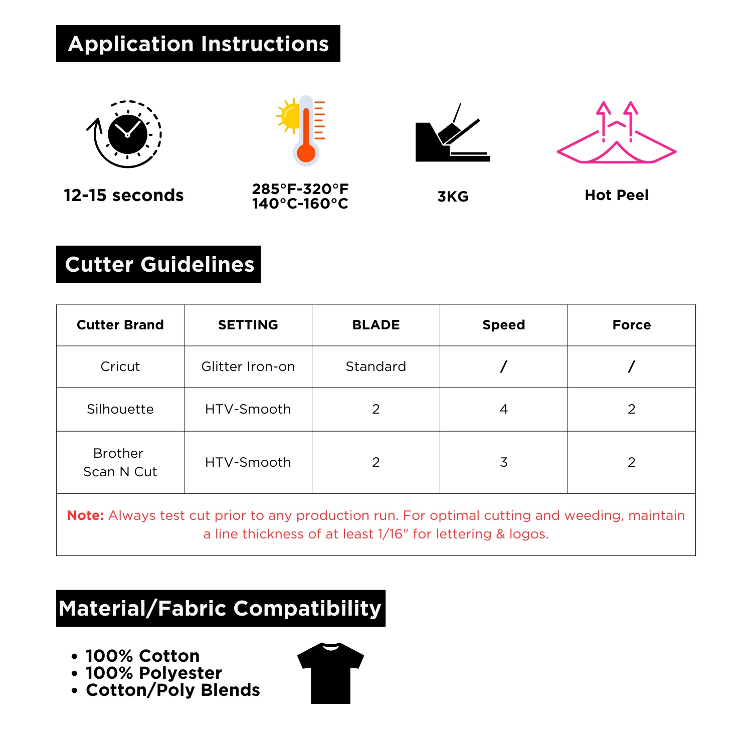 Glitter 3D Shimmer Puff Heat Transfer Vinyl