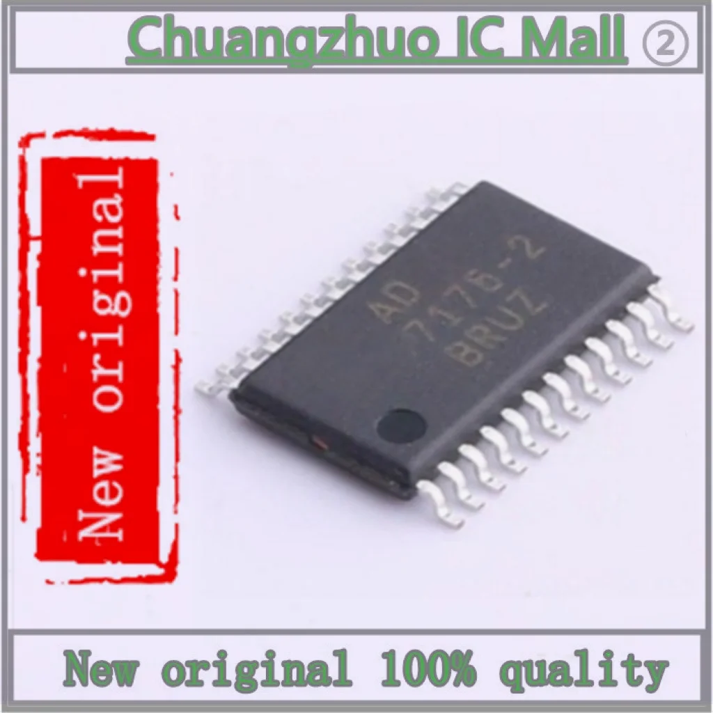 

1PCS/lot New original AD7175-2BRUZ AD7175-2 24Bit 2V~5.5V 250kHz TSSOP-24 Analog To Digital Converters (ADCs) ROHS