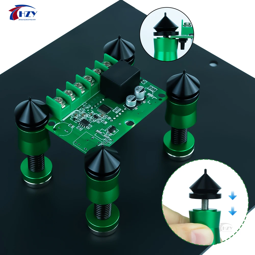 New HZY Strong Magnetic Suction Spring Clamp For PCB Soldering Repair PCB Holder Fixtute Circuit Board Electronic Repair Tool