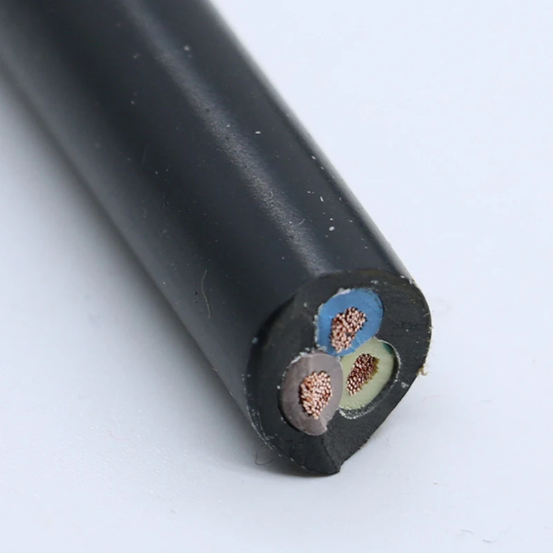 3핀 유럽 표준 테일 전원 코드 순수 구리 16A 0.75/1.5mm² EU AC 전원 플러그 케이블 (밥솥용) CE 인증