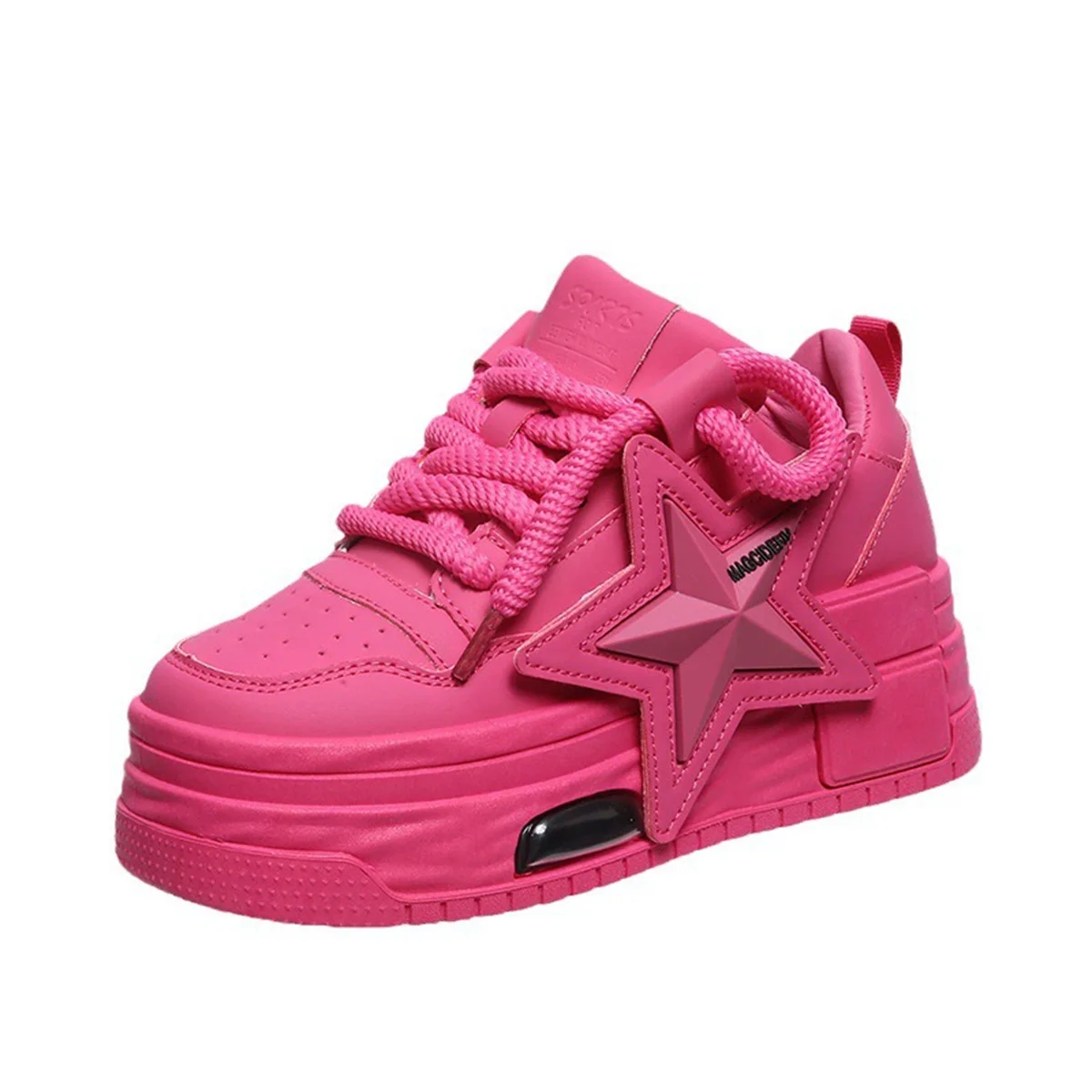 New light fashion all casual small white shoes muffin thick soled ladies board shoes 6